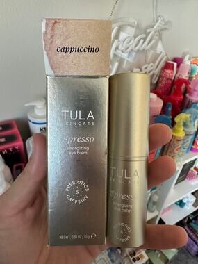 Tula 'Spresso energizing eye balm Cappuccino